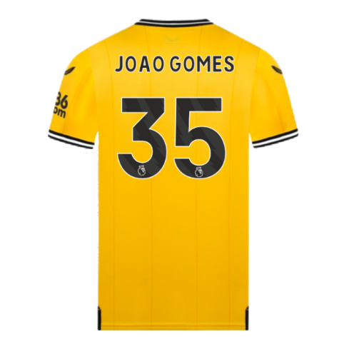 2023-2024 Wolves Home Shirt (JOAO GOMES 35)
