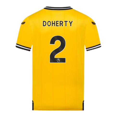 2023-2024 Wolves Home Shirt (Kids) (Doherty 2)
