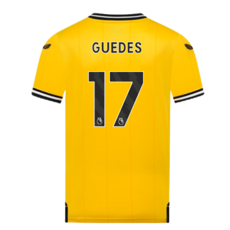2023-2024 Wolves Home Shirt (Kids) (GUEDES 17)