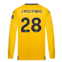 2023-2024 Wolves Long Sleeve Home Shirt (J MOUTINHO 28)