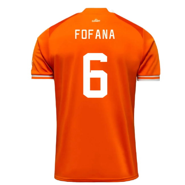 2023 Ivory Coast Home AFCON Winner Shirt (Fofana 6)