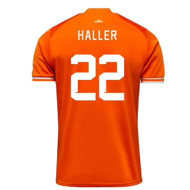 2023 Ivory Coast Home AFCON Winner Shirt (Haller 22)