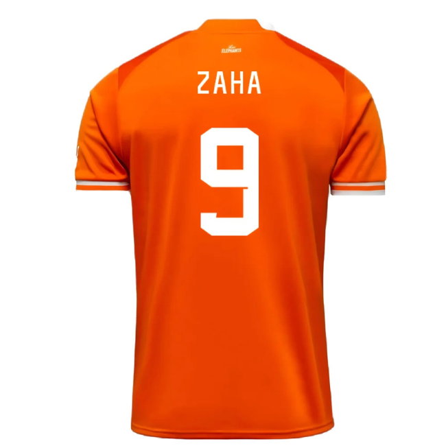 2023 Ivory Coast Home AFCON Winner Shirt (Zaha 9)