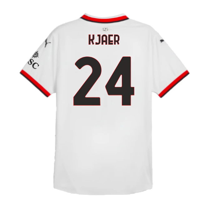 2024-2025 AC Milan Away Authentic Shirt (Kjaer 24)