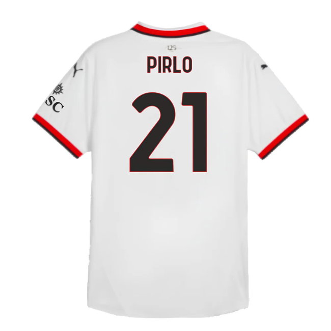 2024-2025 AC Milan Away Authentic Shirt (Pirlo 21)