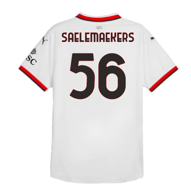 2024-2025 AC Milan Away Authentic Shirt (Saelemaekers 56)