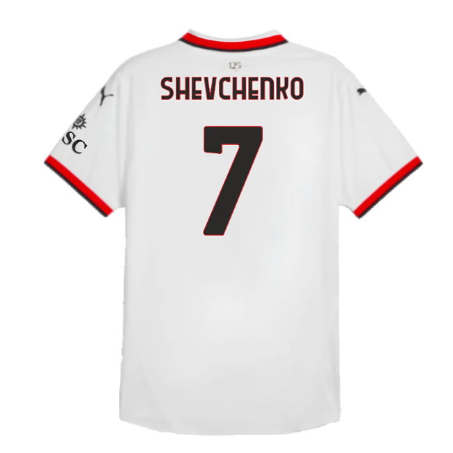 2024-2025 AC Milan Away Authentic Shirt (Shevchenko 7)