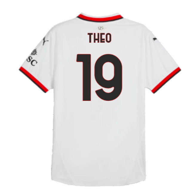2024-2025 AC Milan Away Authentic Shirt (Theo 19)
