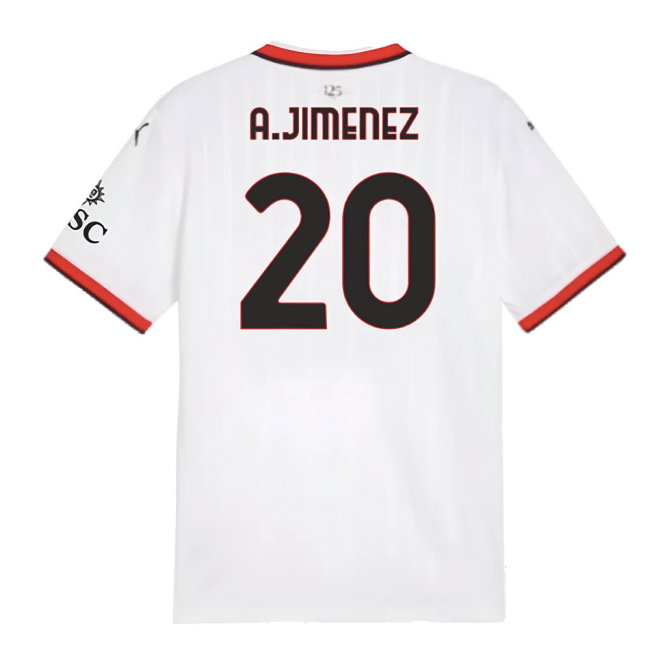 2024-2025 AC Milan Away Shirt (A.Jimenez 20)