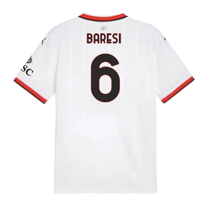 2024-2025 AC Milan Away Shirt (Baresi 6)