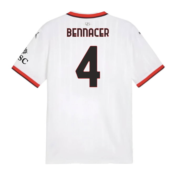 2024-2025 AC Milan Away Shirt (Bennacer 4)