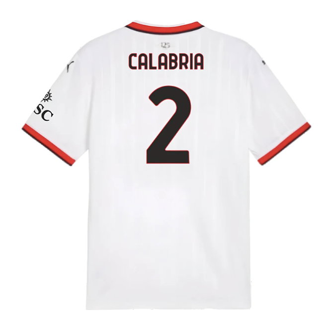 2024-2025 AC Milan Away Shirt (Calabria 2)