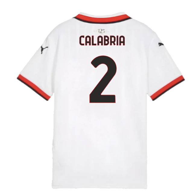 2024-2025 AC Milan Away Shirt (Kids) (Calabria 2)