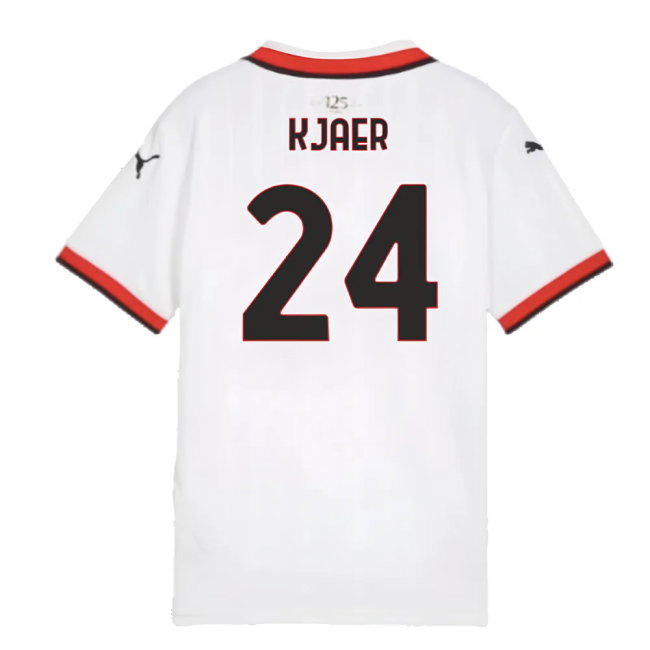 2024-2025 AC Milan Away Shirt (Kids) (Kjaer 24)
