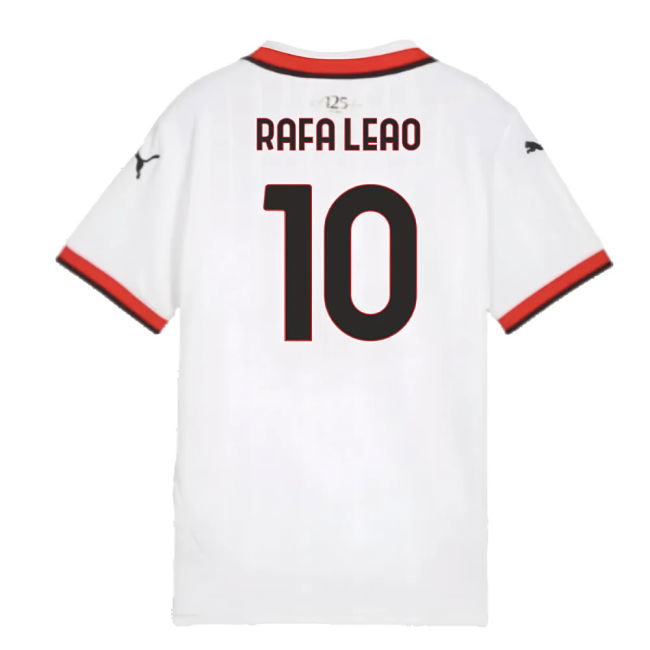 2024-2025 AC Milan Away Shirt (Kids) (Rafa Leao 10)