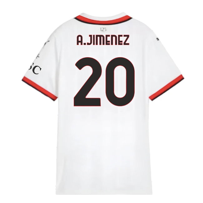 2024-2025 AC Milan Away Shirt (Womens) (A.Jimenez 20)