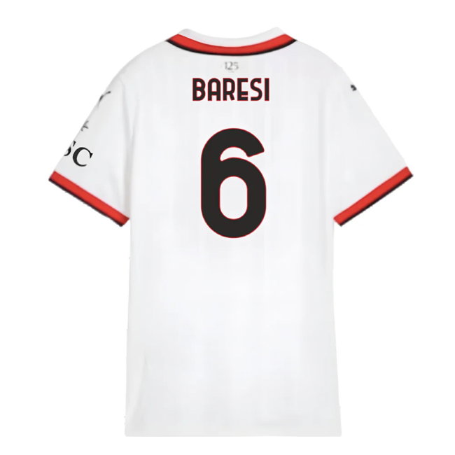 2024-2025 AC Milan Away Shirt (Womens) (Baresi 6)