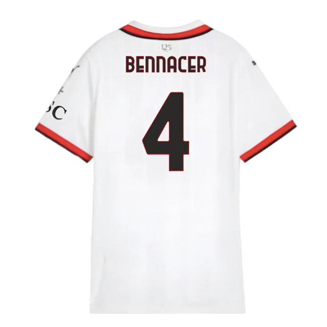 2024-2025 AC Milan Away Shirt (Womens) (Bennacer 4)
