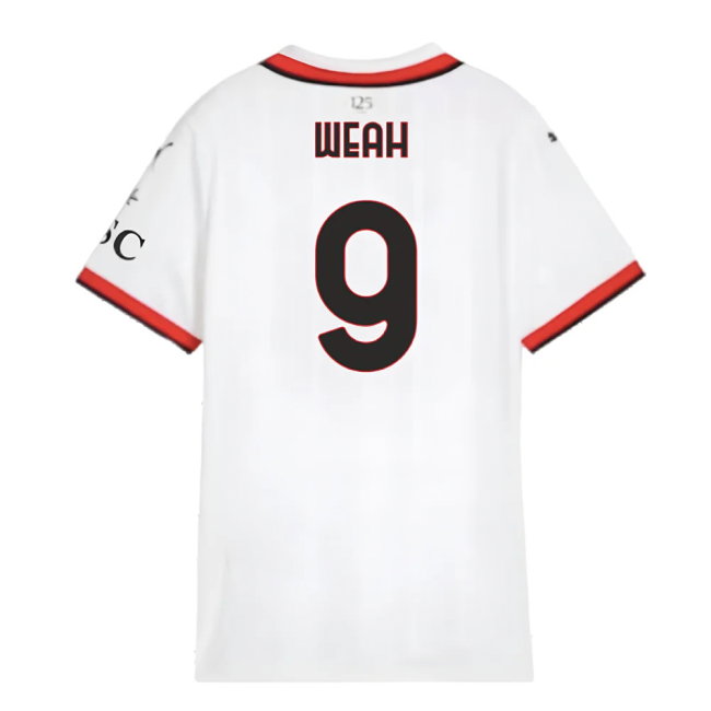 2024-2025 AC Milan Away Shirt (Womens) (Weah 9)