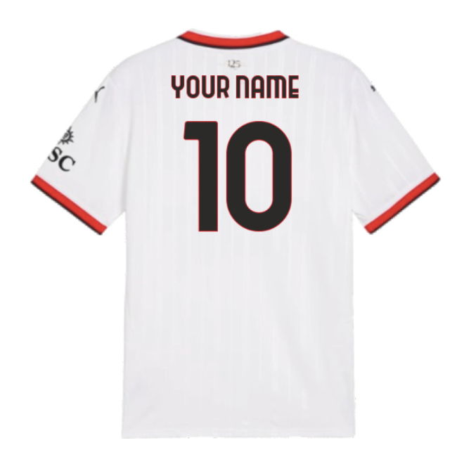 2024-2025 AC Milan Away Shirt (Your Name)
