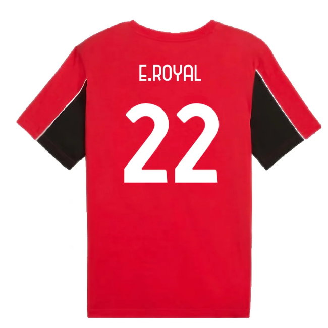 2024-2025 AC Milan FtblArchive Tee (Red) (E.Royal 22)