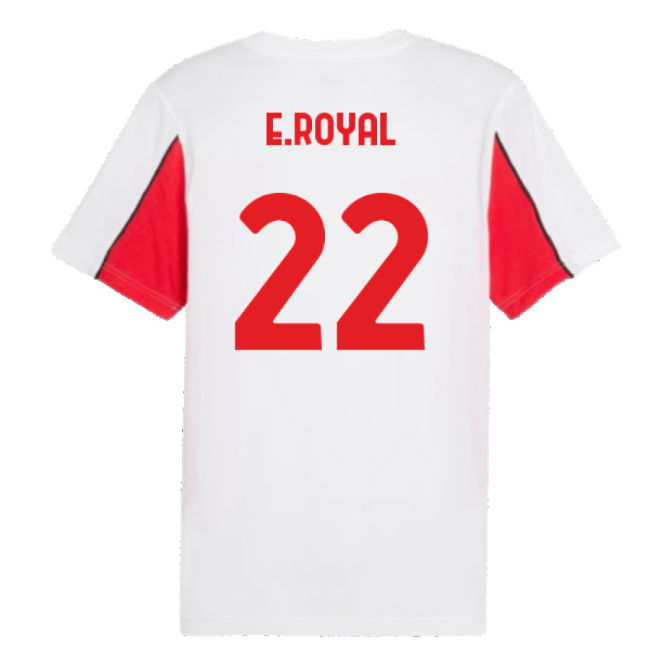 2024-2025 AC Milan FtblArchive Tee (White) (E.Royal 22)