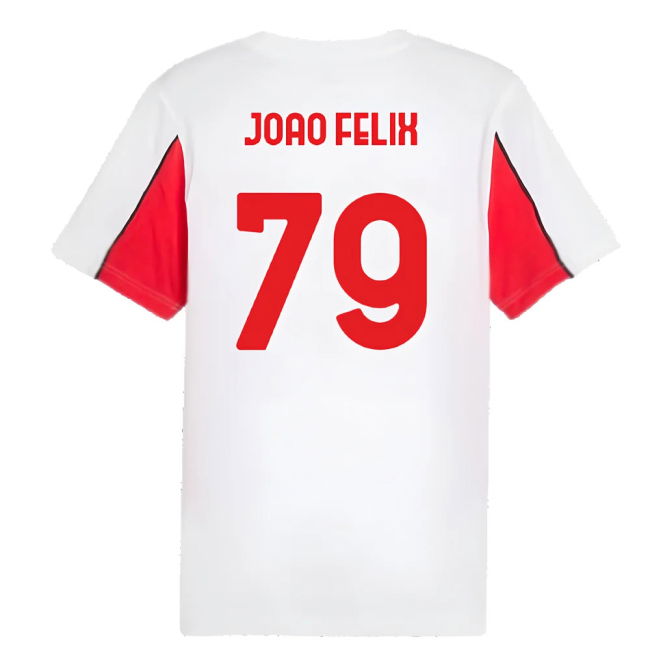 2024-2025 AC Milan FtblArchive Tee (White) (Joao Felix 79)