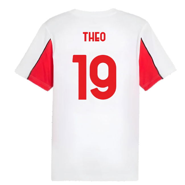 2024-2025 AC Milan FtblArchive Tee (White) (Theo 19)