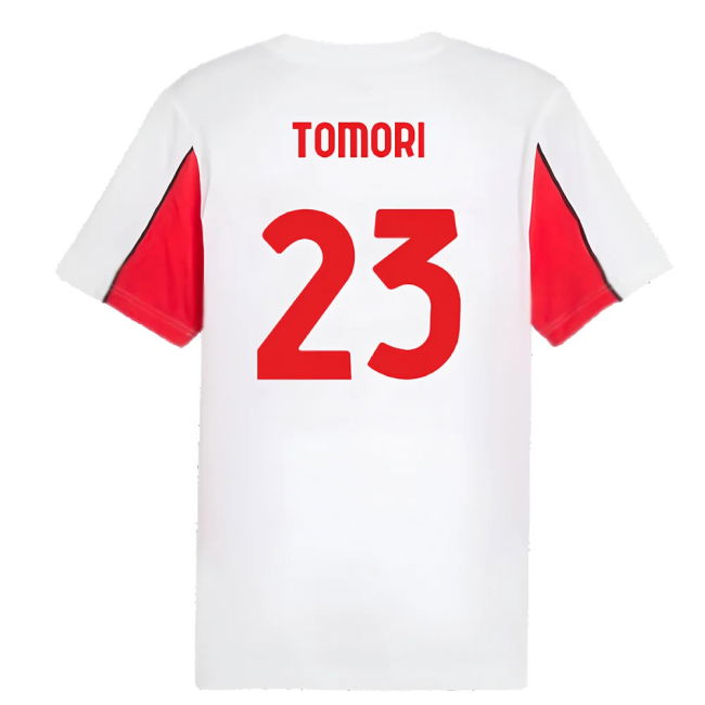 2024-2025 AC Milan FtblArchive Tee (White) (Tomori 23)