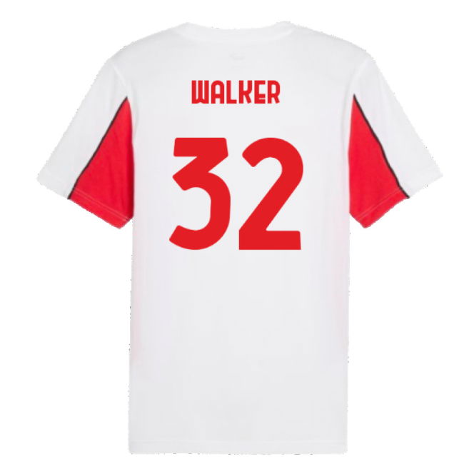 2024-2025 AC Milan FtblArchive Tee (White) (Walker 32)