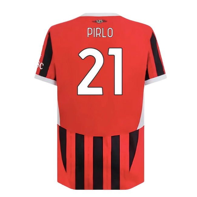 2024-2025 AC Milan Home Authentic Shirt (Pirlo 21)
