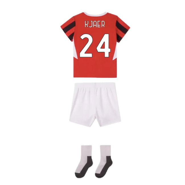 2024-2025 AC Milan Home Baby Kit (Kjaer 24)