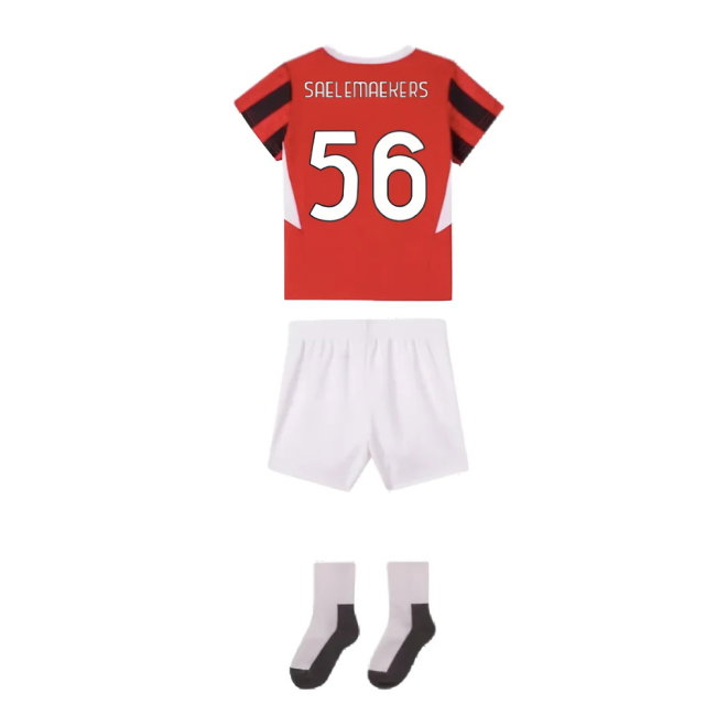 2024-2025 AC Milan Home Baby Kit (Saelemaekers 56)