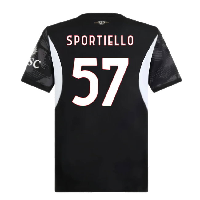 2024-2025 AC Milan Home Goalkeeper Shirt (Black) (SPORTIELLO 57)