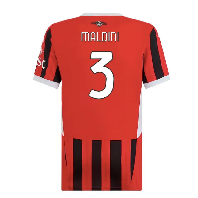 2024-2025 AC Milan Home Shirt (Womens) (Maldini 3)