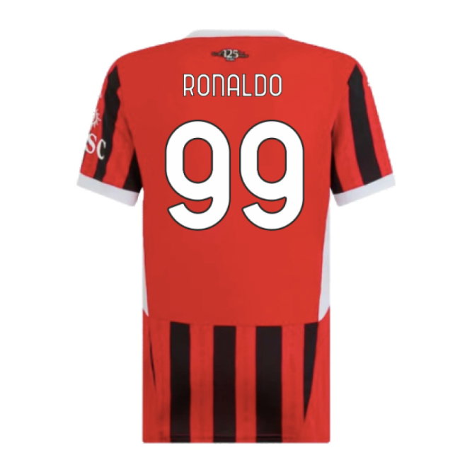 2024-2025 AC Milan Home Shirt (Womens) (Ronaldo 99)