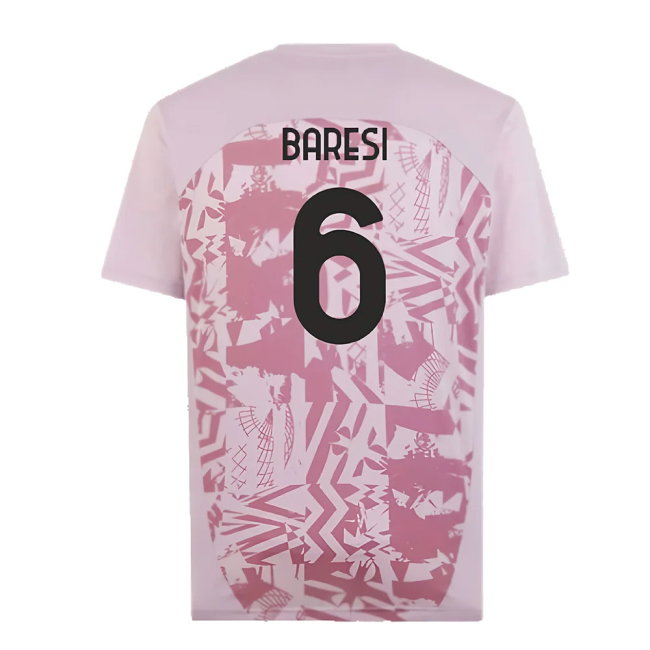 2024-2025 AC Milan Pre-Match Shirt (Grape) (Baresi 6)