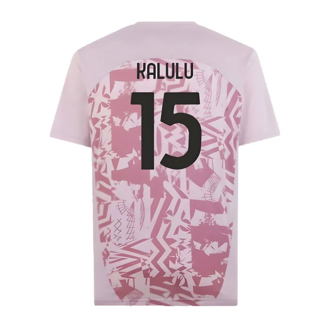 2024-2025 AC Milan Pre-Match Shirt (Grape) (Kalulu 15)