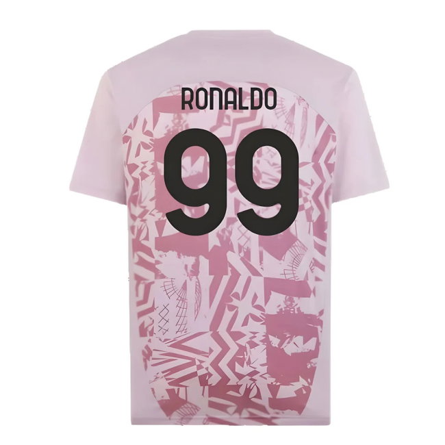 2024-2025 AC Milan Pre-Match Shirt (Grape) (Ronaldo 99)