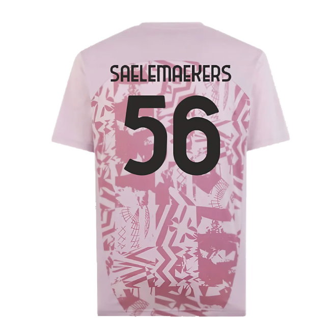 2024-2025 AC Milan Pre-Match Shirt (Grape) (Saelemaekers 56)