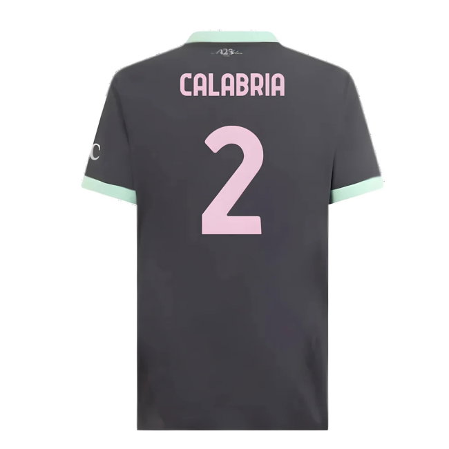2024-2025 AC Milan Third Authentic Shirt (Calabria 2)