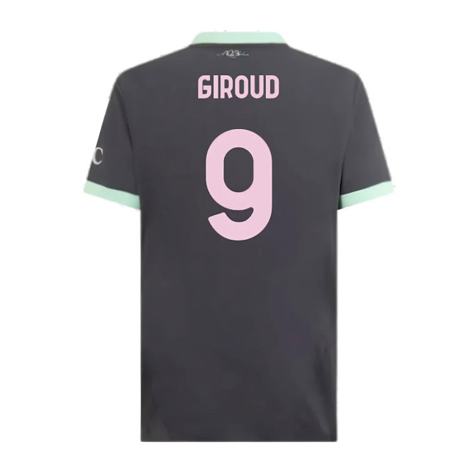 2024-2025 AC Milan Third Authentic Shirt (Giroud 9)