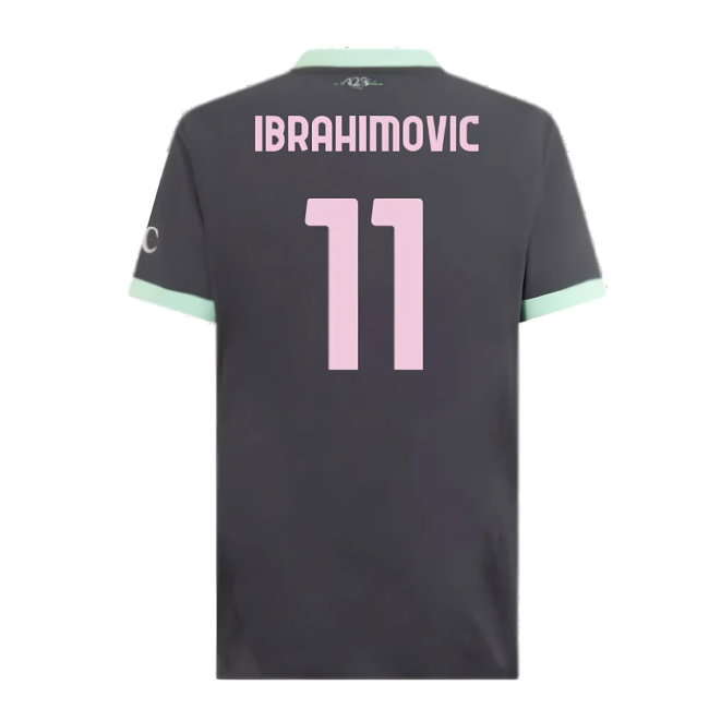 2024-2025 AC Milan Third Authentic Shirt (Ibrahimovic 11)