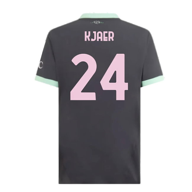 2024-2025 AC Milan Third Authentic Shirt (Kjaer 24)