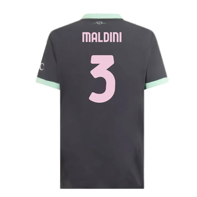 2024-2025 AC Milan Third Authentic Shirt (Maldini 3)