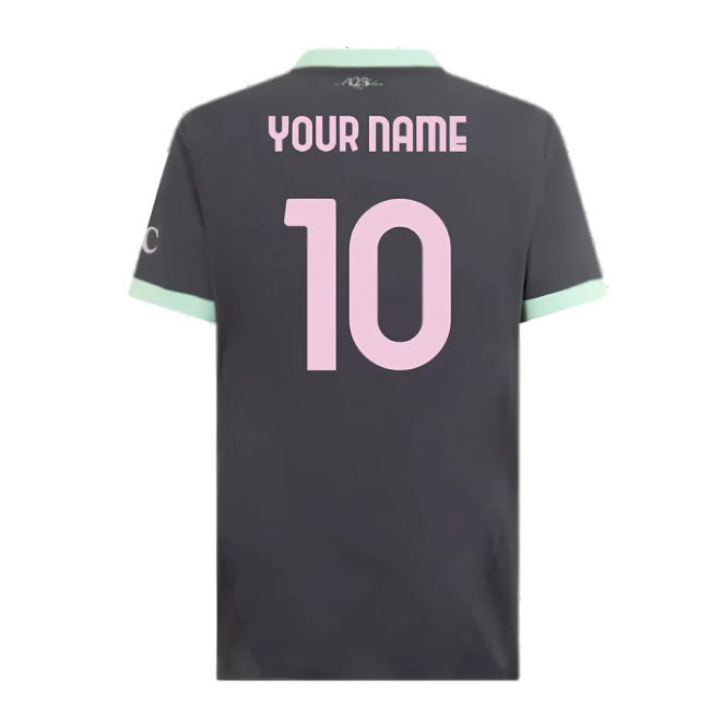2024-2025 AC Milan Third Authentic Shirt (Your Name)