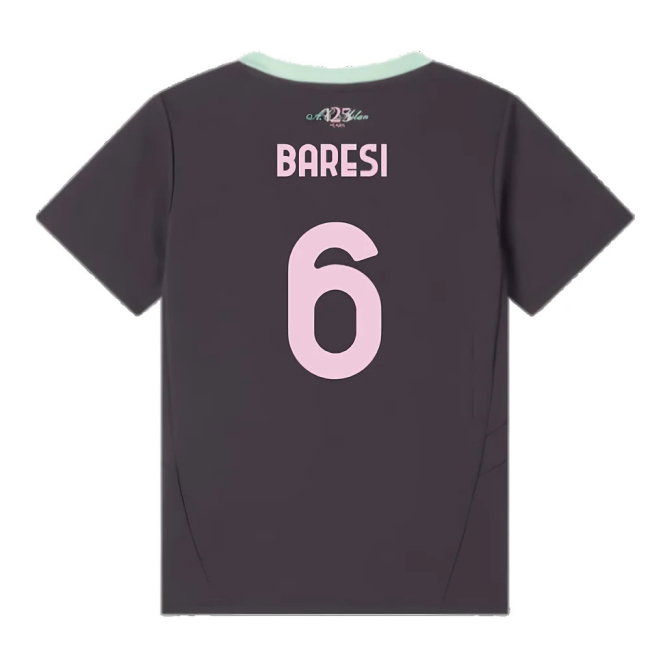 2024-2025 AC Milan Third Mini Kit (Baresi 6)