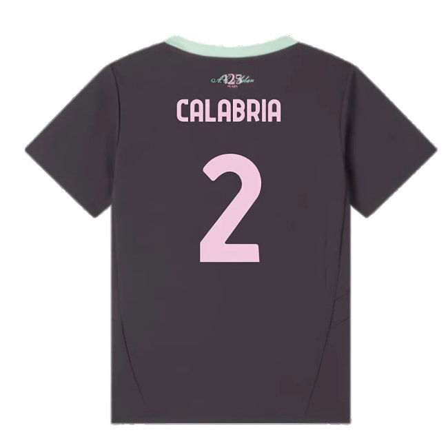 2024-2025 AC Milan Third Mini Kit (Calabria 2)
