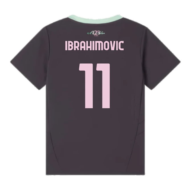 2024-2025 AC Milan Third Mini Kit (Ibrahimovic 11)