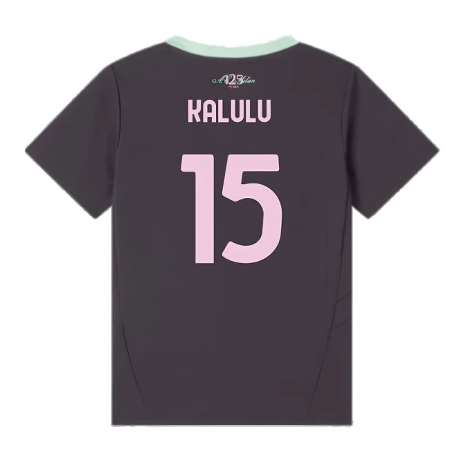 2024-2025 AC Milan Third Mini Kit (Kalulu 15)